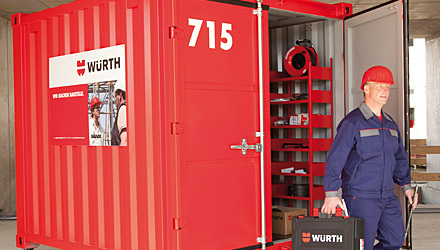 Wuerth - ORSY®container,
Il modulo magazzino