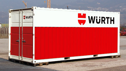 Wuerth - ORSY®container,
Il container ISO