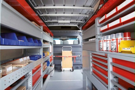 Wuerth - Sistemi logistici,
ORSY® Mobil - Allestimento furgoni