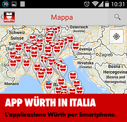 Wuerth - APP Würth in Italia