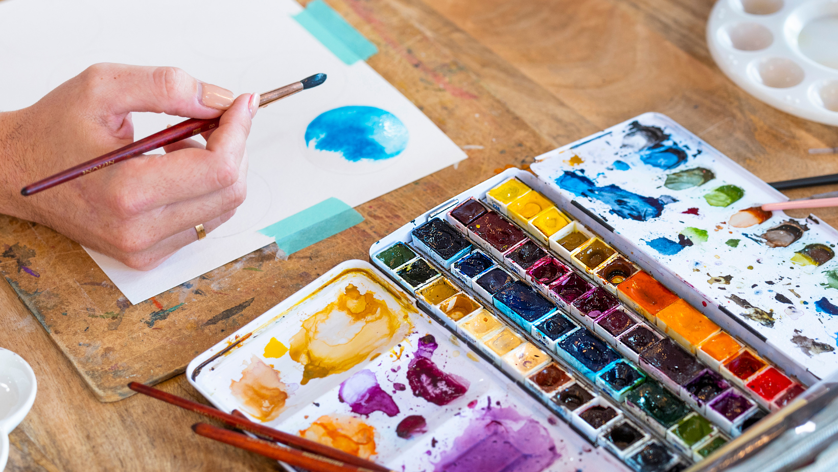 Laboratorio di pittura per adulti “Acquerello: tecnica base”