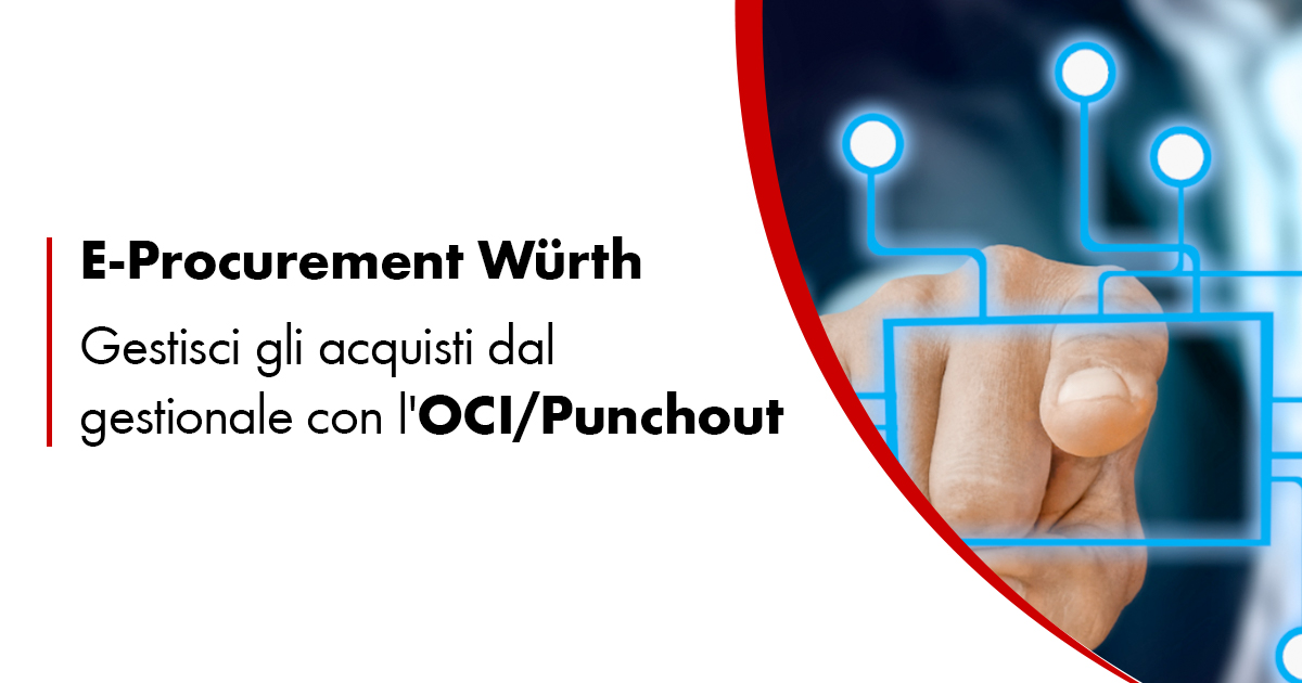 Open Catalog Interface sistema Punchout Azienda Digitale Würth