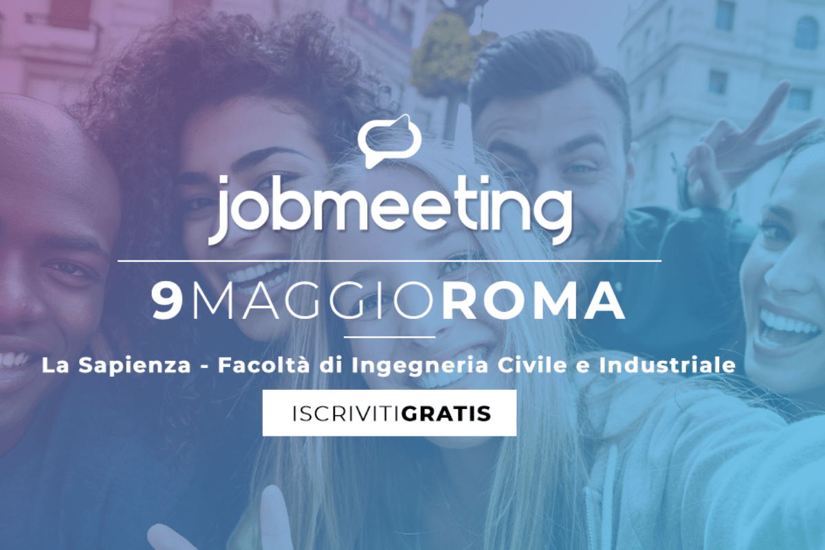 Featured image for “Job Meeting a Roma: noi ci saremo!”