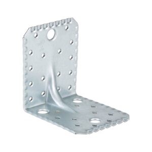 Piastra angolare tipo A con rinforzo 1,5 mm