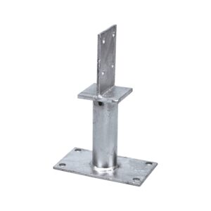 Supporto per travi legno, fiss. con tasselli