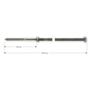 Kit fissaggio WLGNFIX per legno