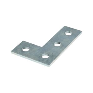 Connettore piatto a L VARIFIX, 4 fori