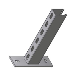 Mensola VARIFIX 41/62 acciaio zincato