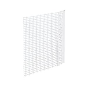 Profilo con rete p/isolamento porta intonaco