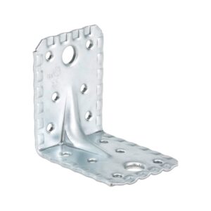 Piastra angolare tipo A 1,5 mm con nervatura di rinforzo